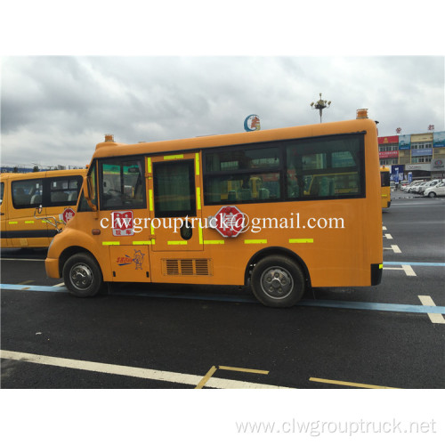 ChuFeng low speed 19 seats preschool delivery school bus